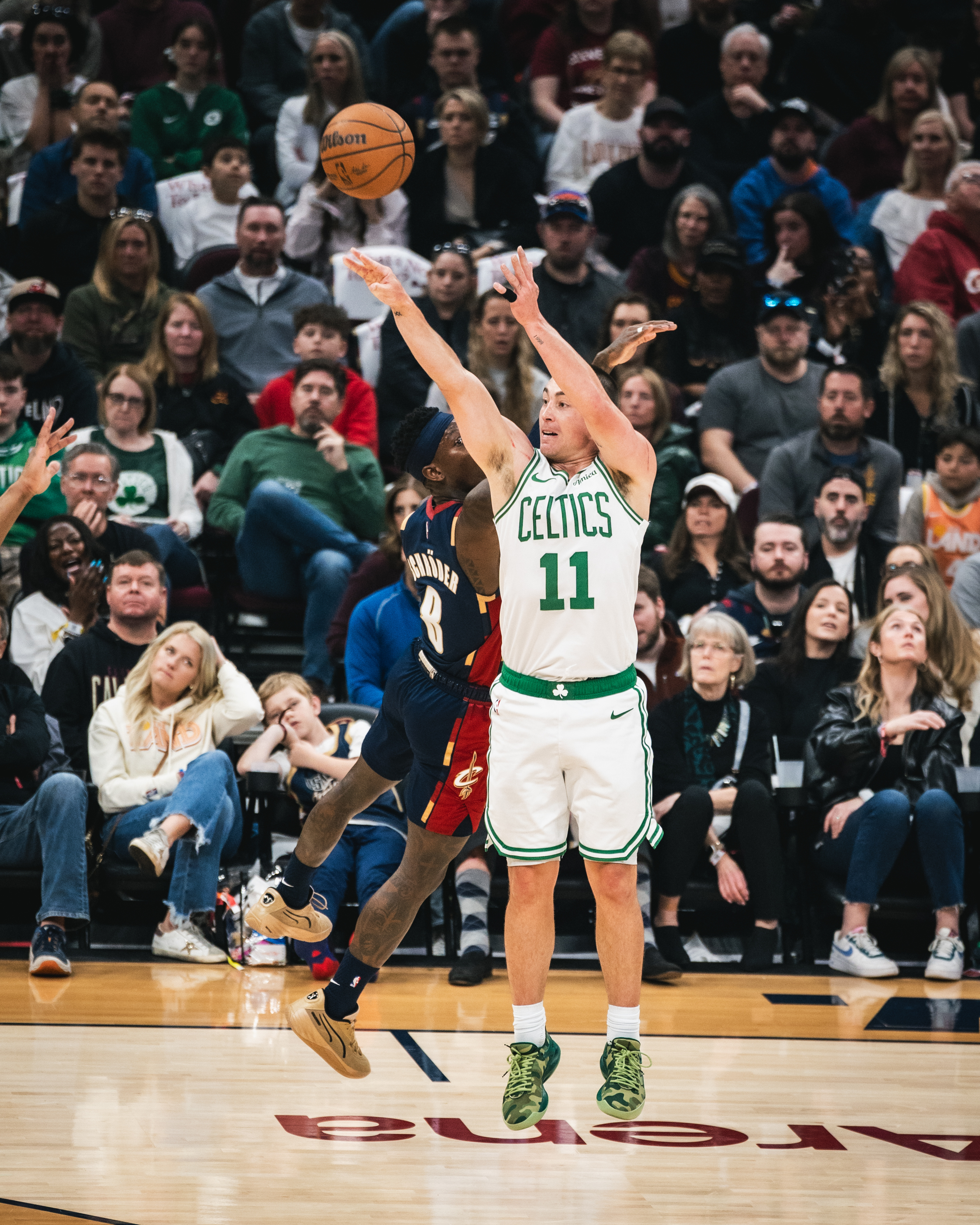 普里查德内线抛投得手，领先17分了!波士顿凯尔特人 | DifferentHer
