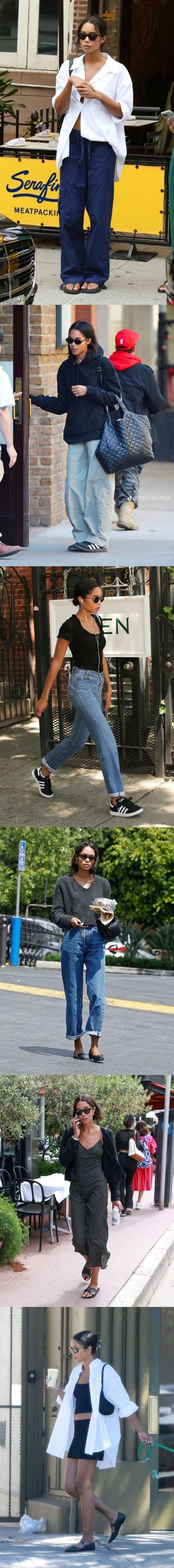 laura harrier   松弛又自信 