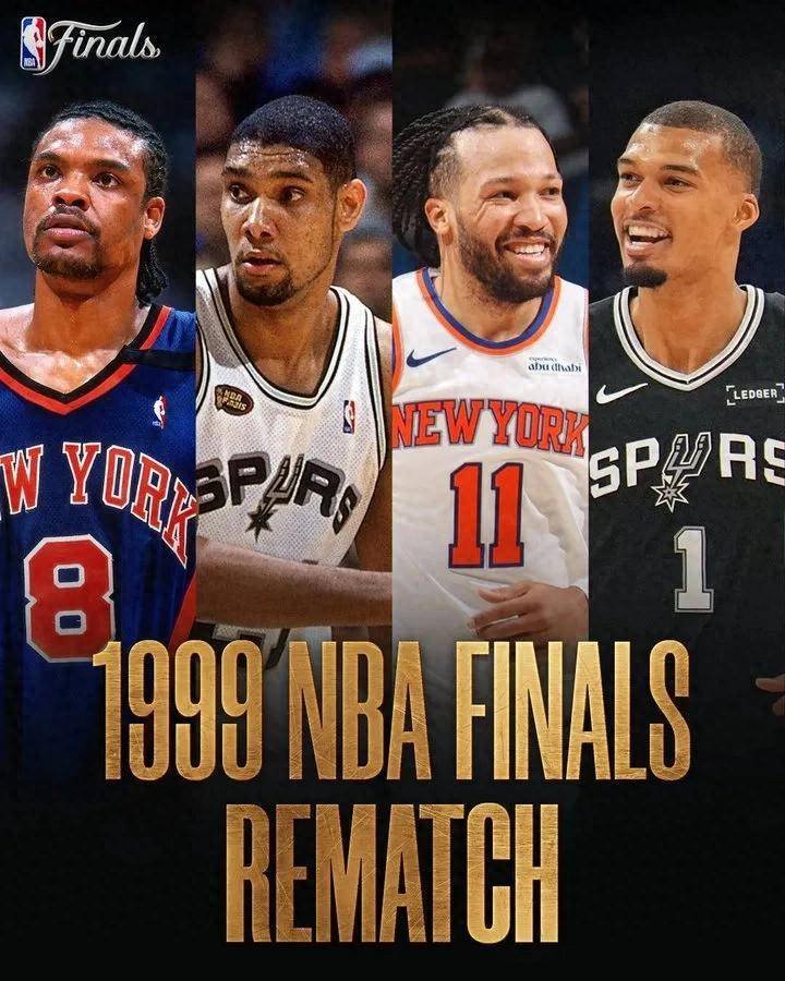 NBA总决赛明日开打巅峰对决正式来袭！尼克斯再战马刺，时隔多年的经典重逢，全力奔