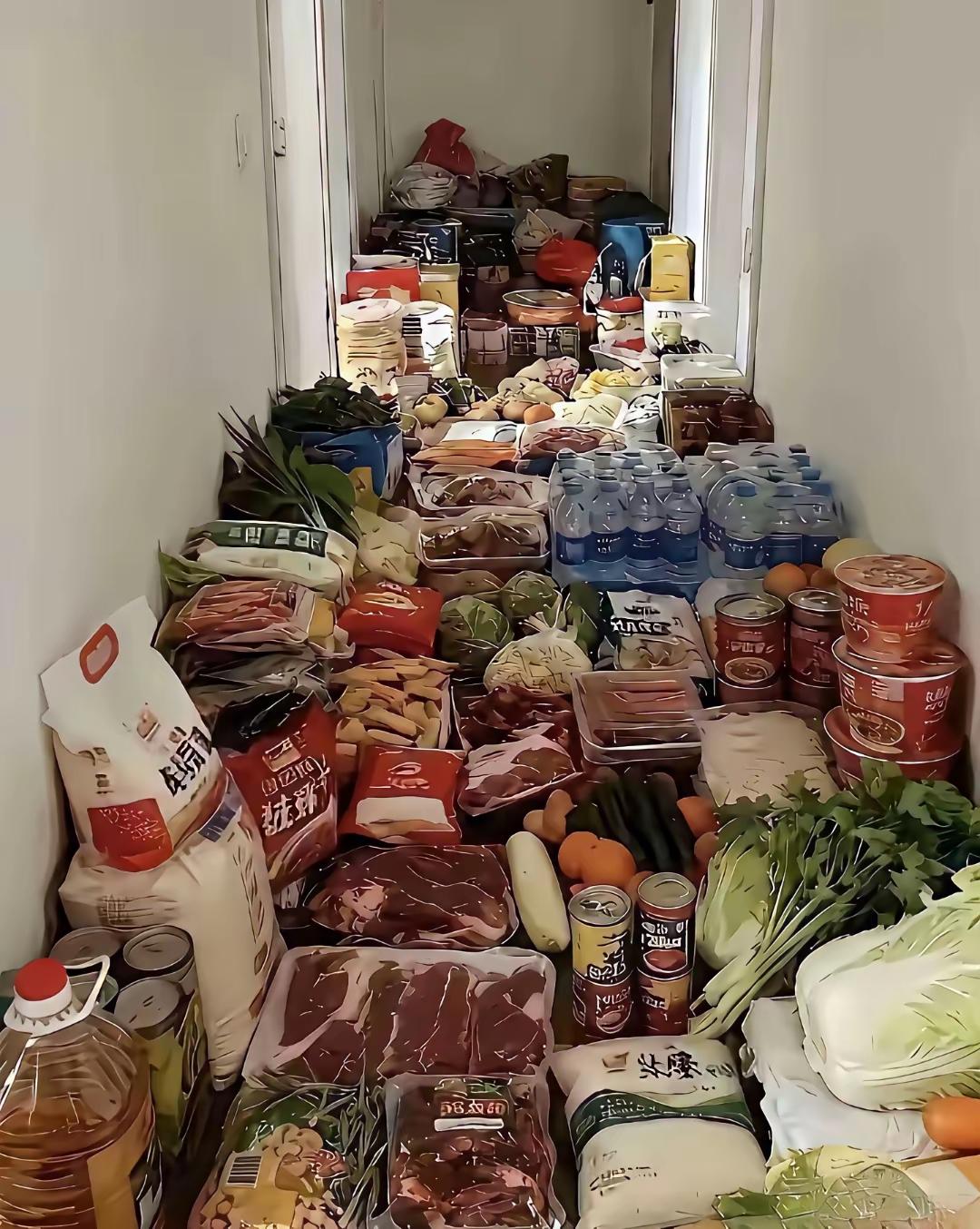 过年，
准备这么多。
够不够了[赞]