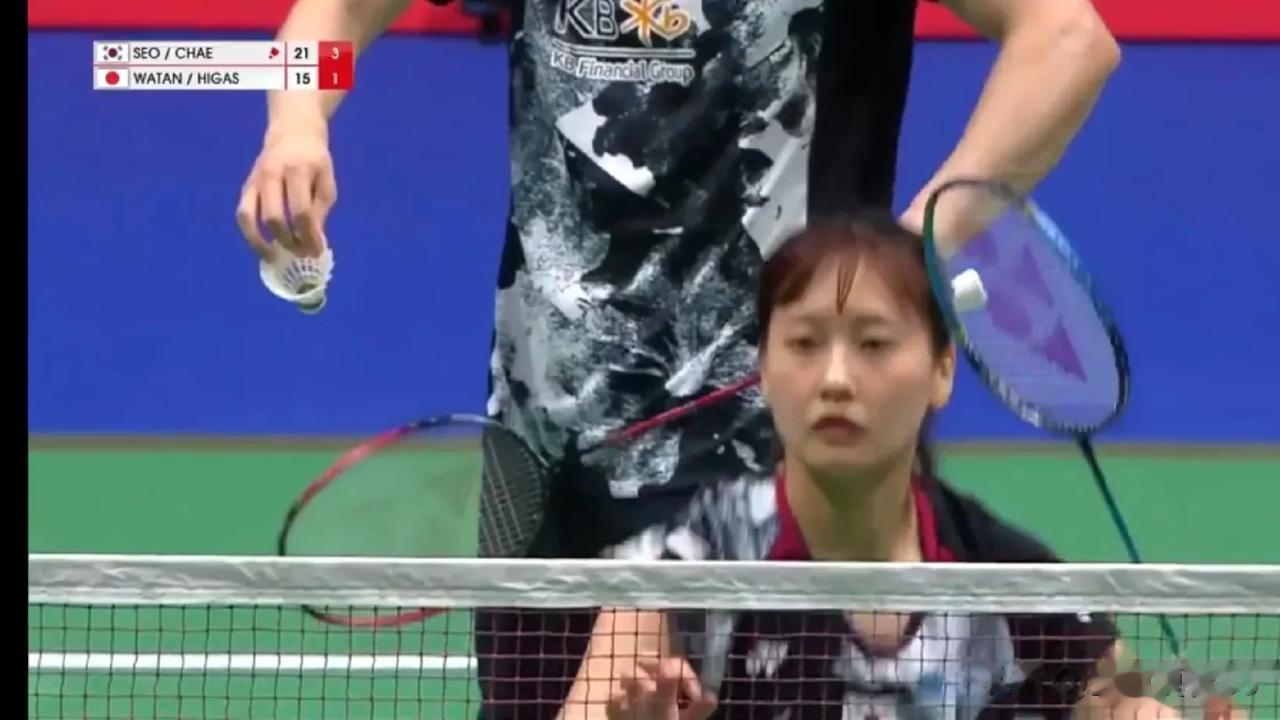 徐承宰/蔡侑玎晋级决赛
    混双半决赛，韩国双左组合徐承宰/蔡侑玎21－1