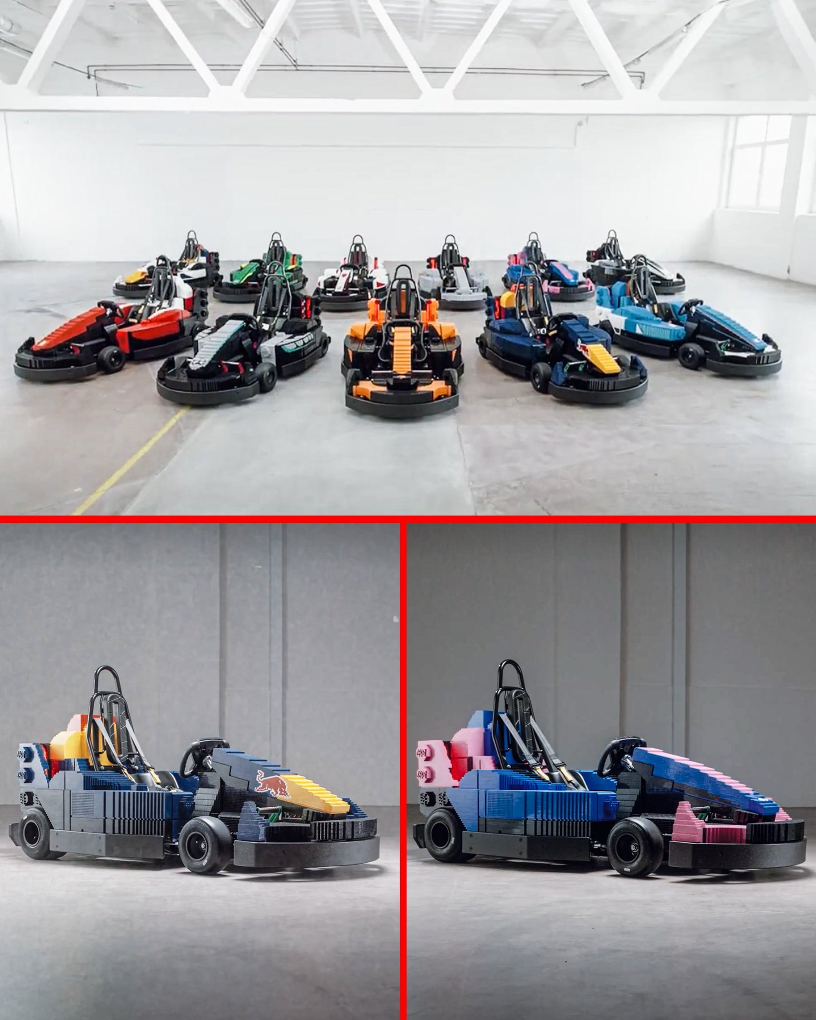 本周车手巡游，将是22位车手一人驾驶一辆乐高车👏👏f12026f1英国大奖赛