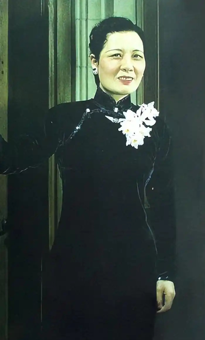张俪很漂亮很美，但是你演的宋美龄，是个在美国被洋人三通一达不孕不育阴险狡诈一练横