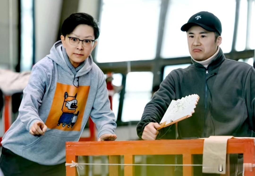 上海京剧院两位老生名家——王佩瑜、蓝天。
两位绝对主角的老生同排一出戏，排演的是