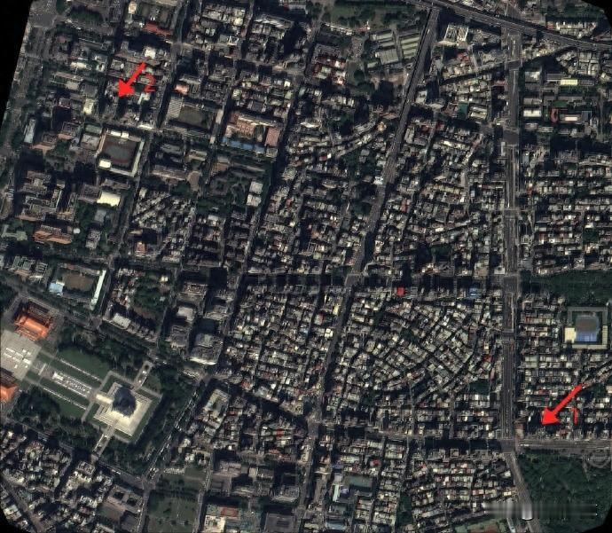 沈伯洋的小命其实就攥在我们的手里，其居住地和工作地点的卫星影像曝光，据说这还只是