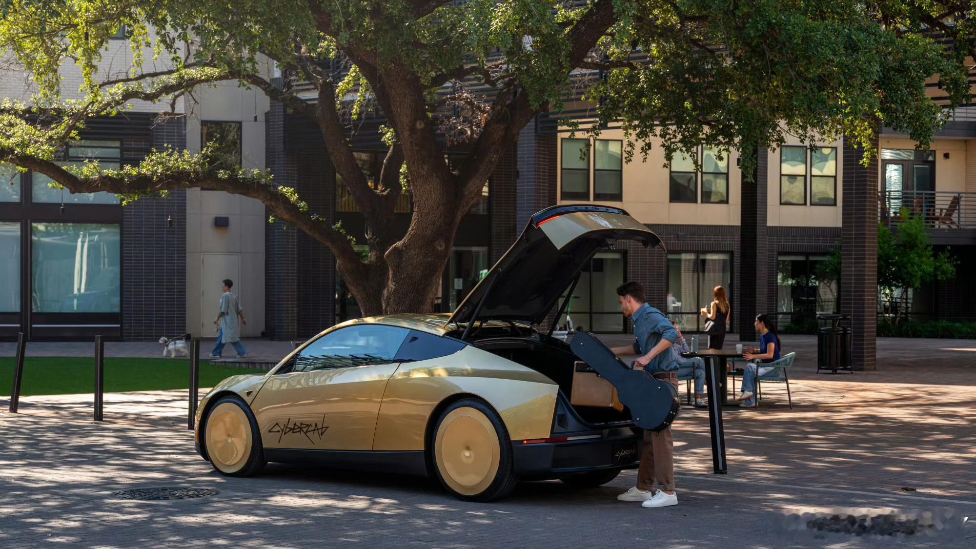 特斯拉Cybercab将迎国内首次亮相特斯拉Cybercab的出现，感觉一下子把