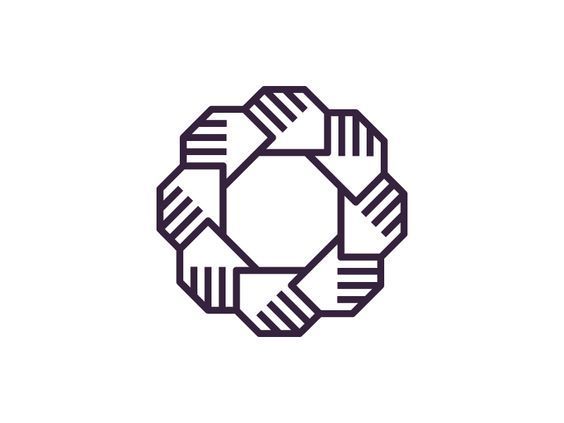 握手logo设计手法