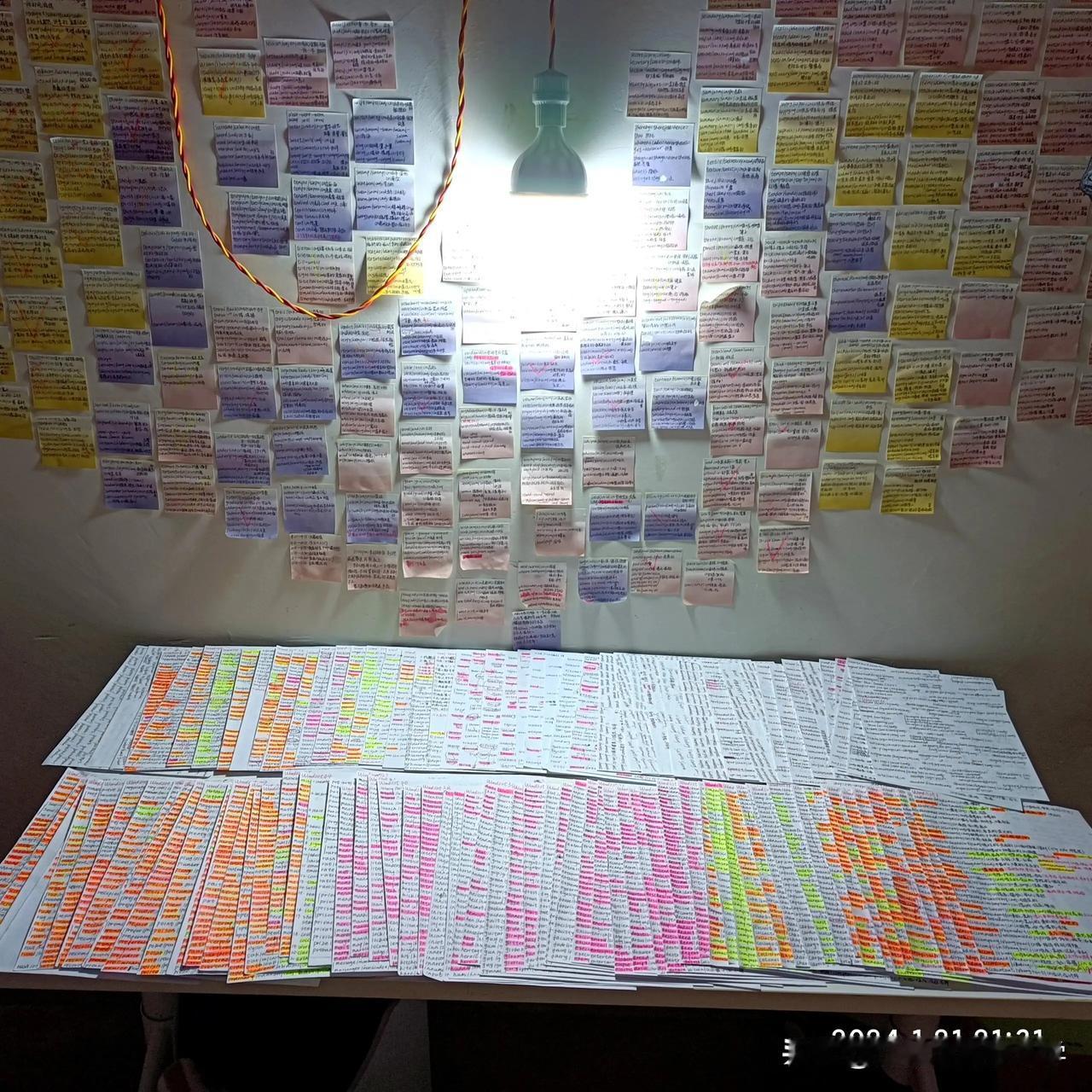 一女生寒假书写的内容，当你娃还在睡懒觉给他看看，这个世界永远都有人在默默的努力！
