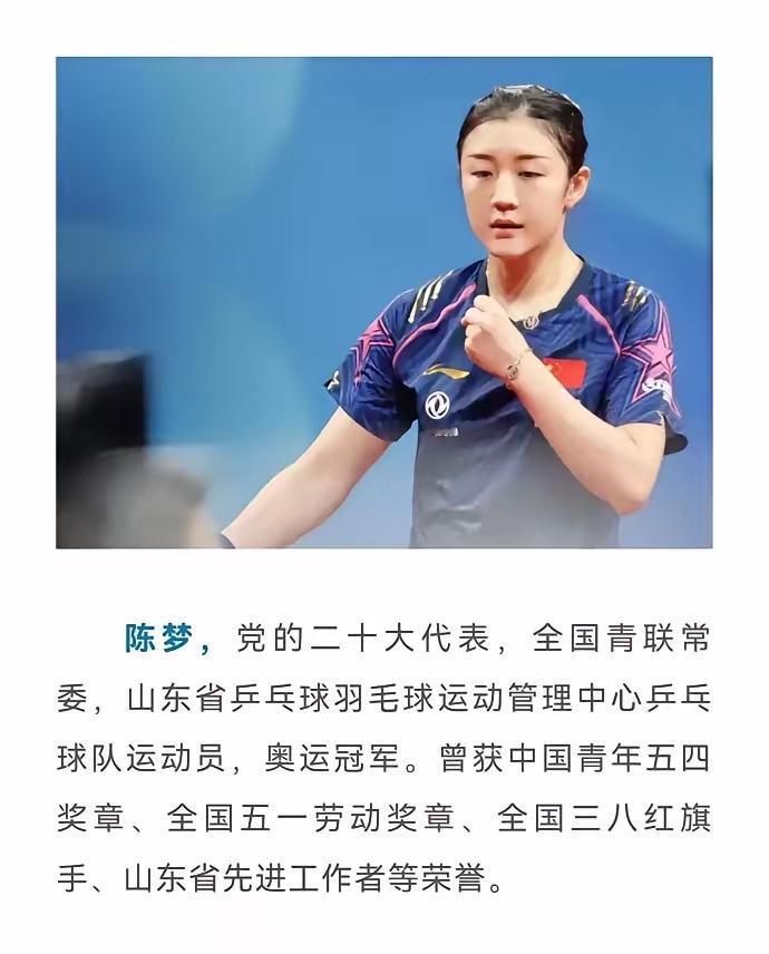 谁还没见过这么“硬核”的偶像？陈梦的履历往这一摆，满是实打实的分量，压根容不得质