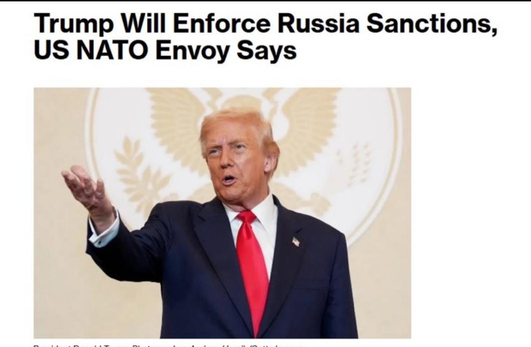 美国北约大使向普京喊话

美国驻北约大使马修·惠特克表示，特朗普正准备对俄罗斯实