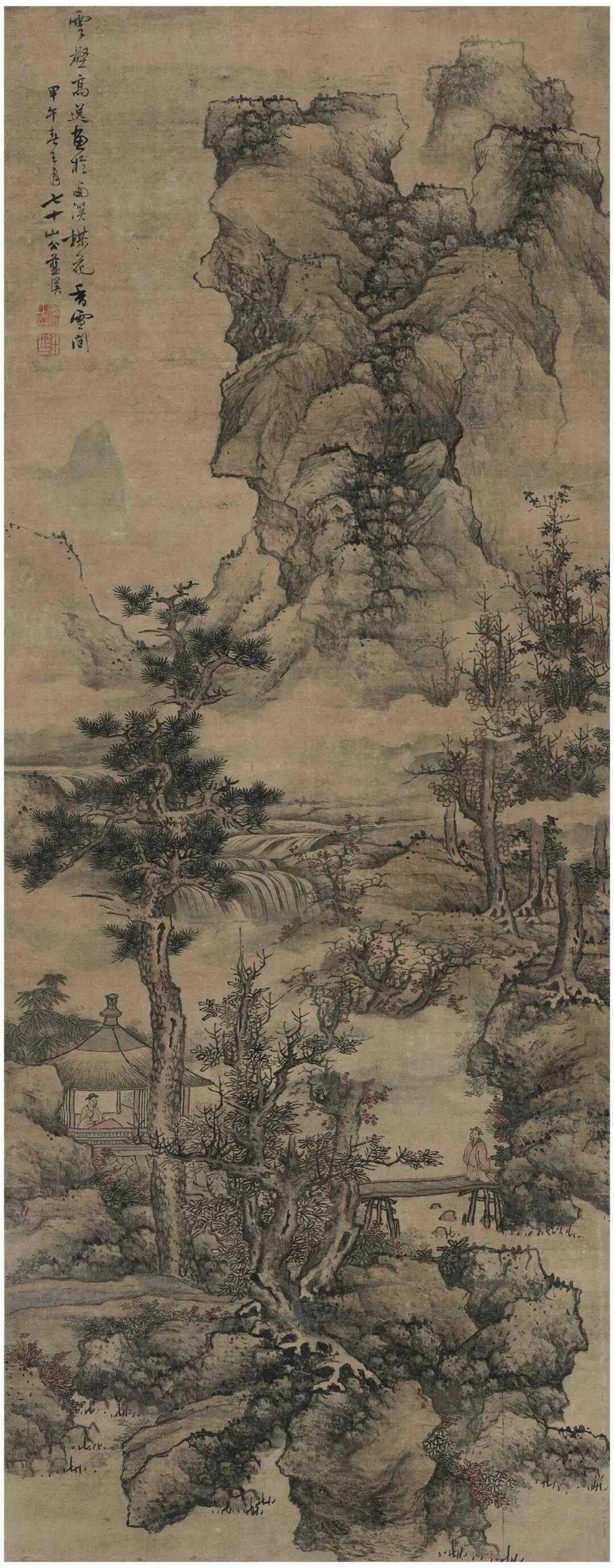 蓝瑛作品欣赏