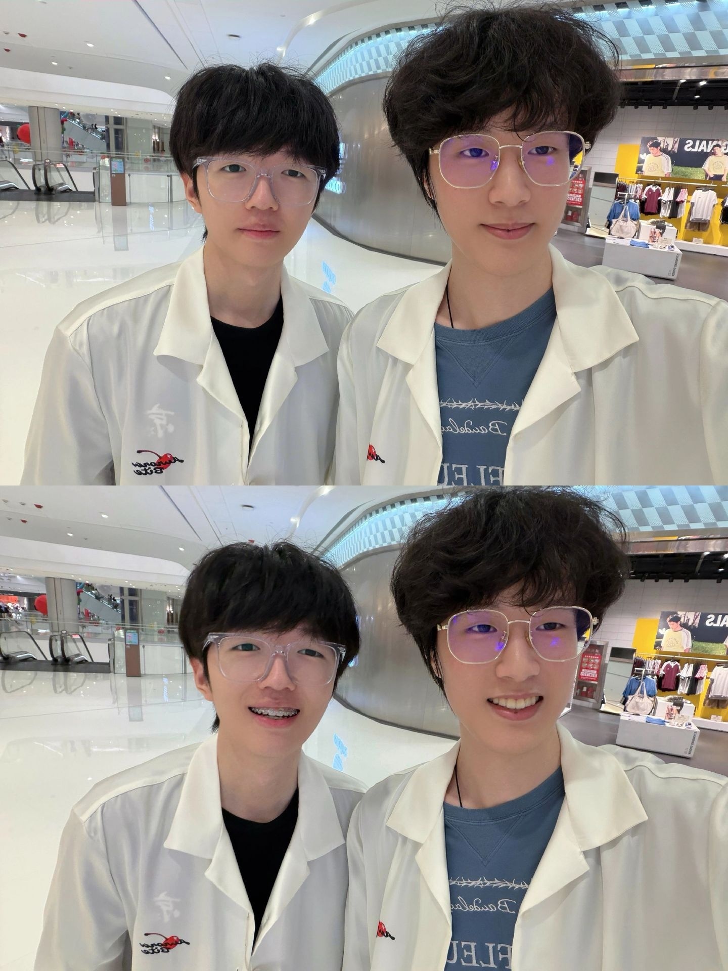 翔翔手手萌萌的合照©️留一手🎶vct选手日常刘宇翔Knight