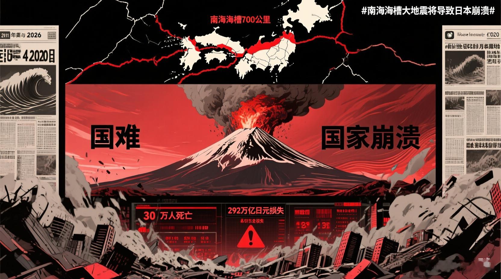 “国难”、“国家崩溃”，这些词并非出自末日预言家之口，而是日本顶尖学者对一场即将