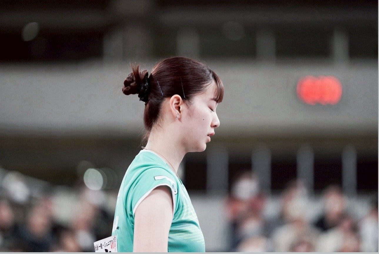 长崎美柚:感谢大家对我在全日本锦标赛的支持。这次取得了八强的成绩，没能达到自己以