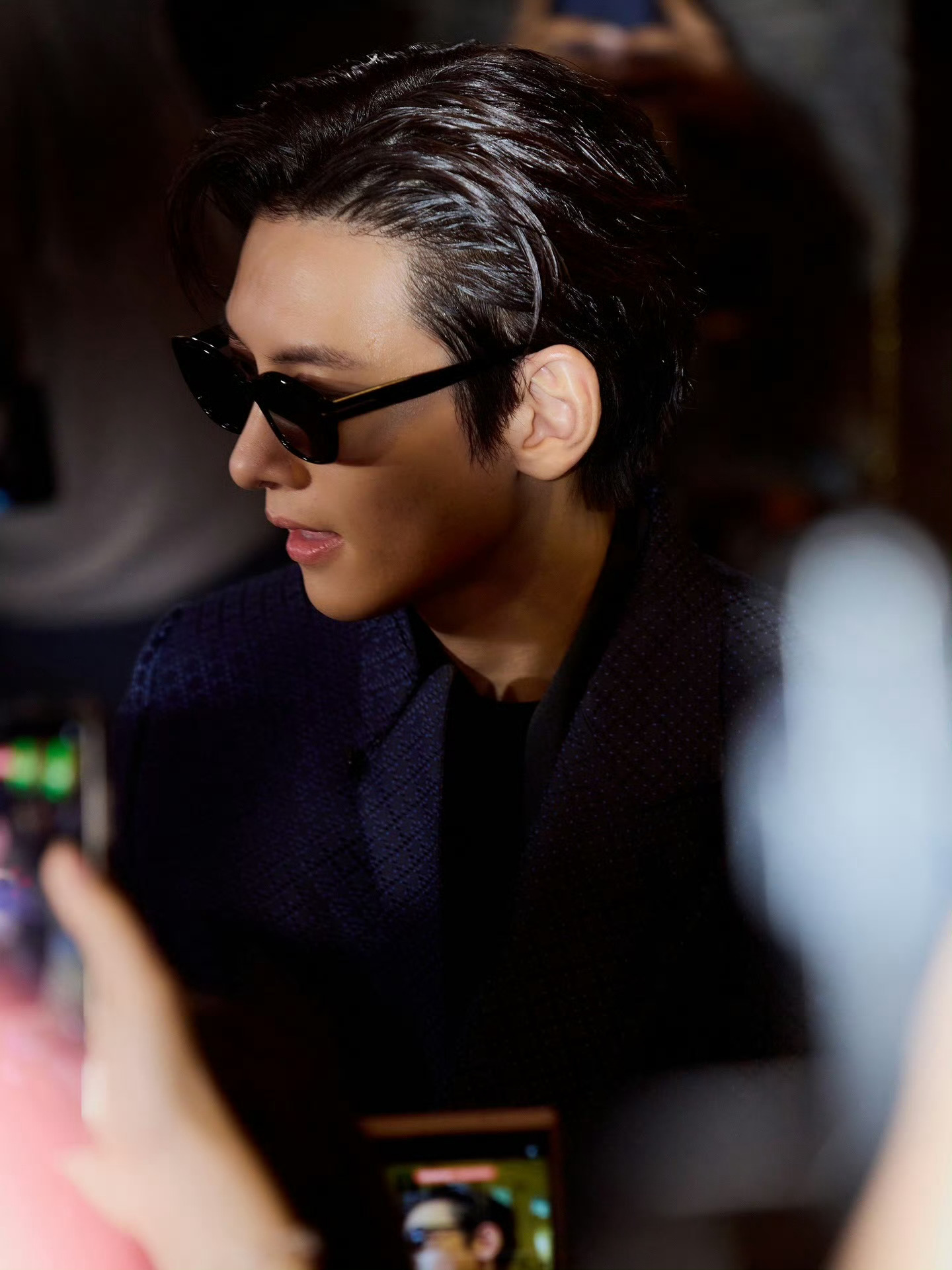 池昌旭 TOMFORD 2026秋冬时装秀看秀造型 巴黎时装周 