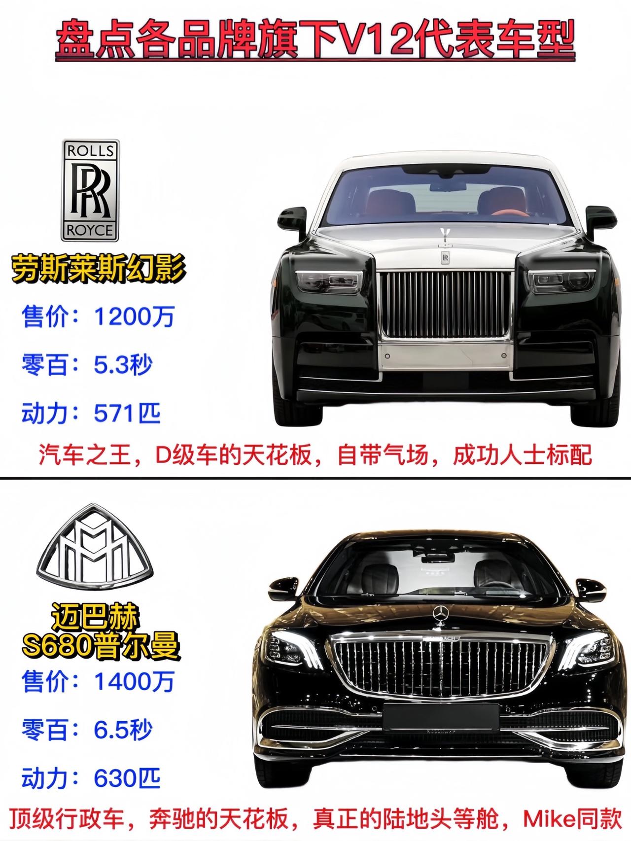 谁才是V12的巅峰之作？汽车知识