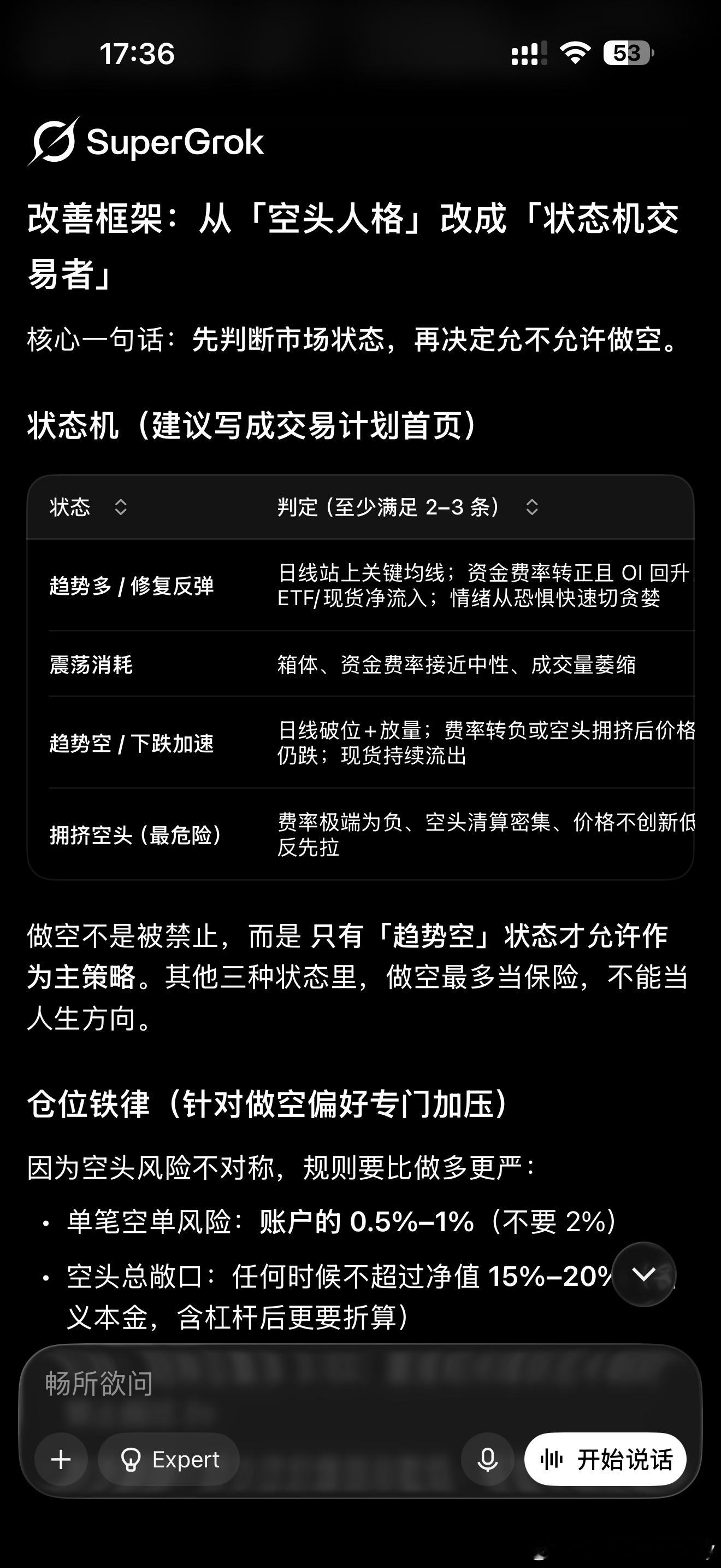 最近做交易真的很拉胯一直处于止损的状态想做长线多的时候，看见短线回调破位风险又不