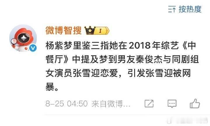 微博智搜说的 ​​​
