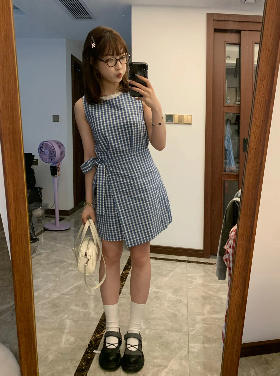 刚吃完晚饭