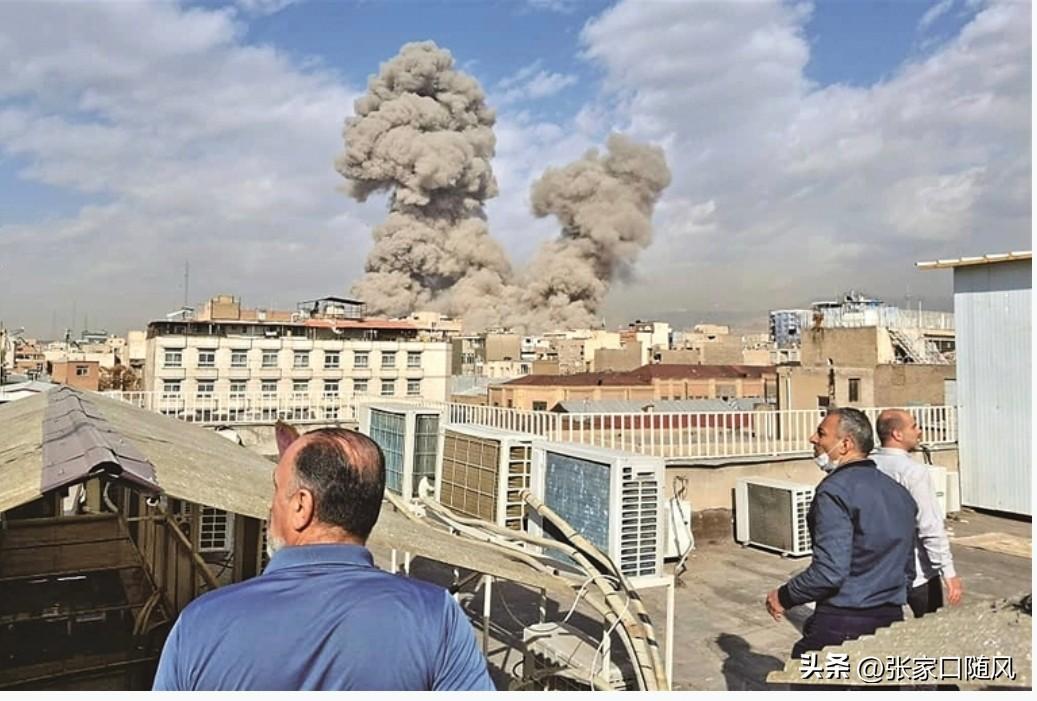 中东现在是一团乱了，伊朗不能坐以待毙。反击以色列美国，打了很多美国在中东的军事基