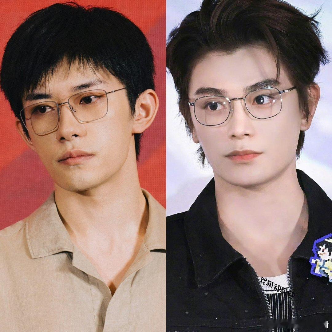 朋友发现丁禹兮和易烊千玺的嘴唇好像[笑cry]都是大帅哥啦！ ​​​