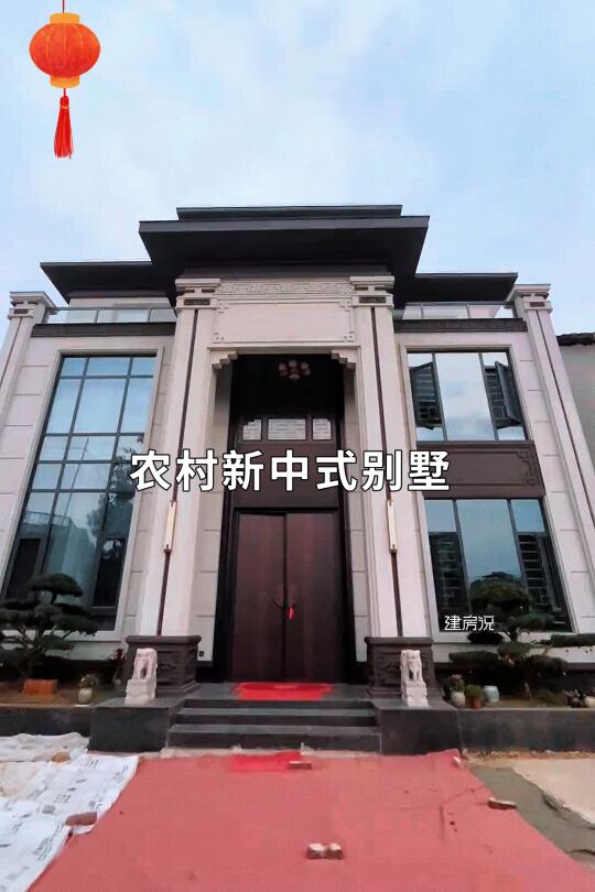 农村三层新中式别墅🏠