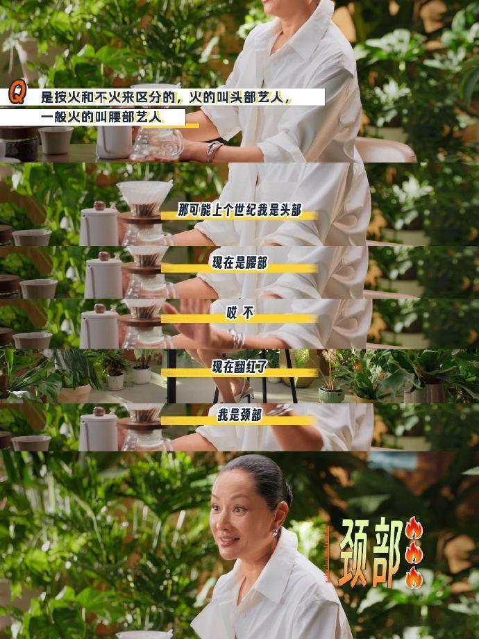 瞿颖 颈部艺人 走过高光与热闹，瞿颖选择放缓脚步当颈部艺人，岁月沉淀过后，从容平