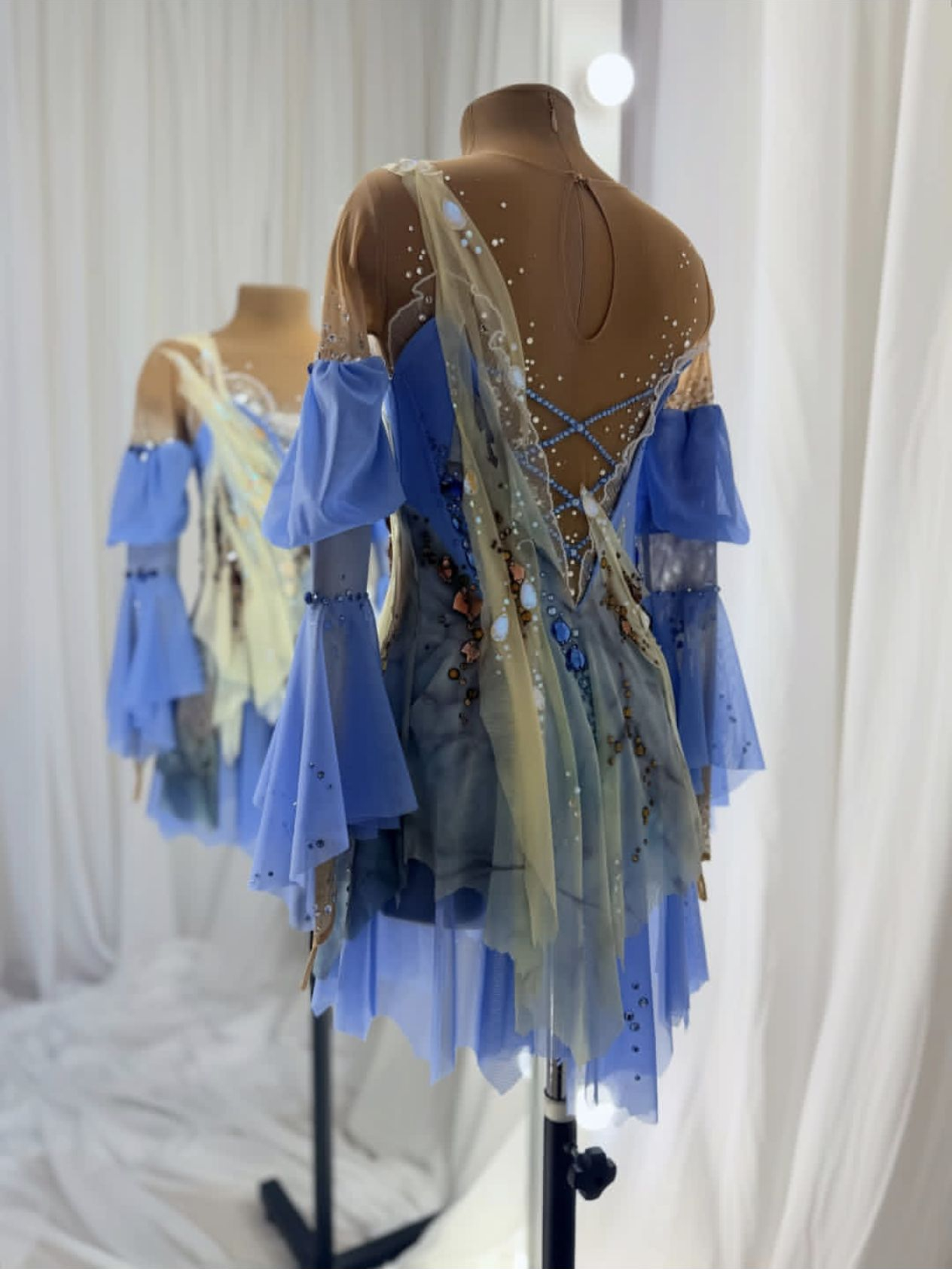 收集花样costume 俄罗斯人理解的灰姑娘，蓝裙重要，破烂蒙尘的来时路更重要，