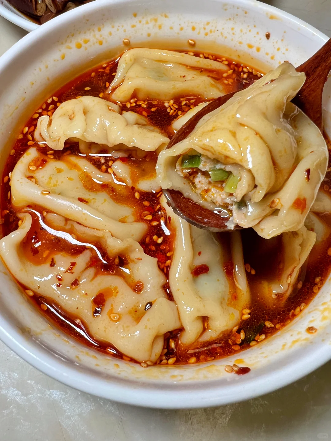 酸汤饺子🥟多少都吃不腻‼️
