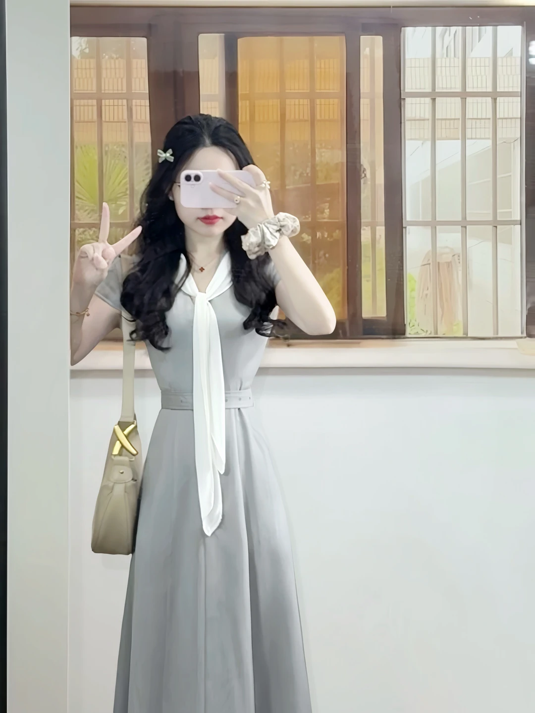 梨形天菜小裙子！😭前后两穿！！收腰➕大裙摆