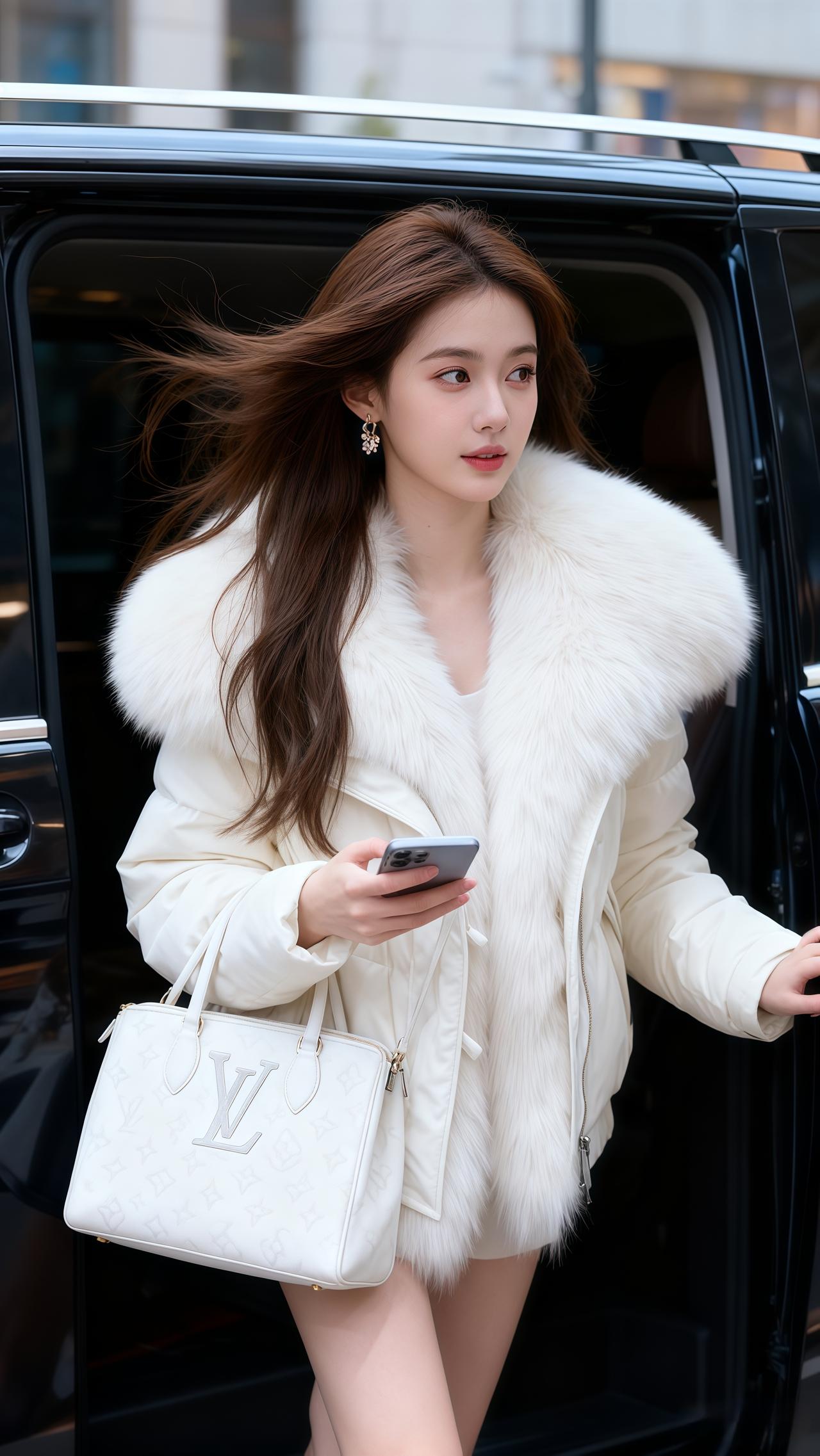 章若楠冬日韩系女主感 穿搭 冬季搭配 穿搭技巧 羽绒服