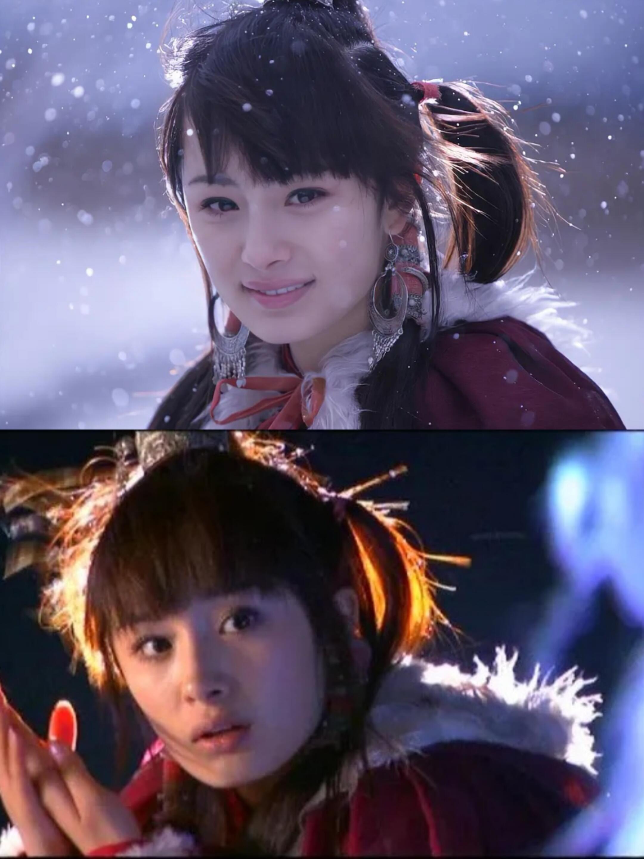 陈紫函说刘亦菲杨幂特别能吃苦所以她们才能成就经典吧，当时的演员拍戏真的很拼命啊，