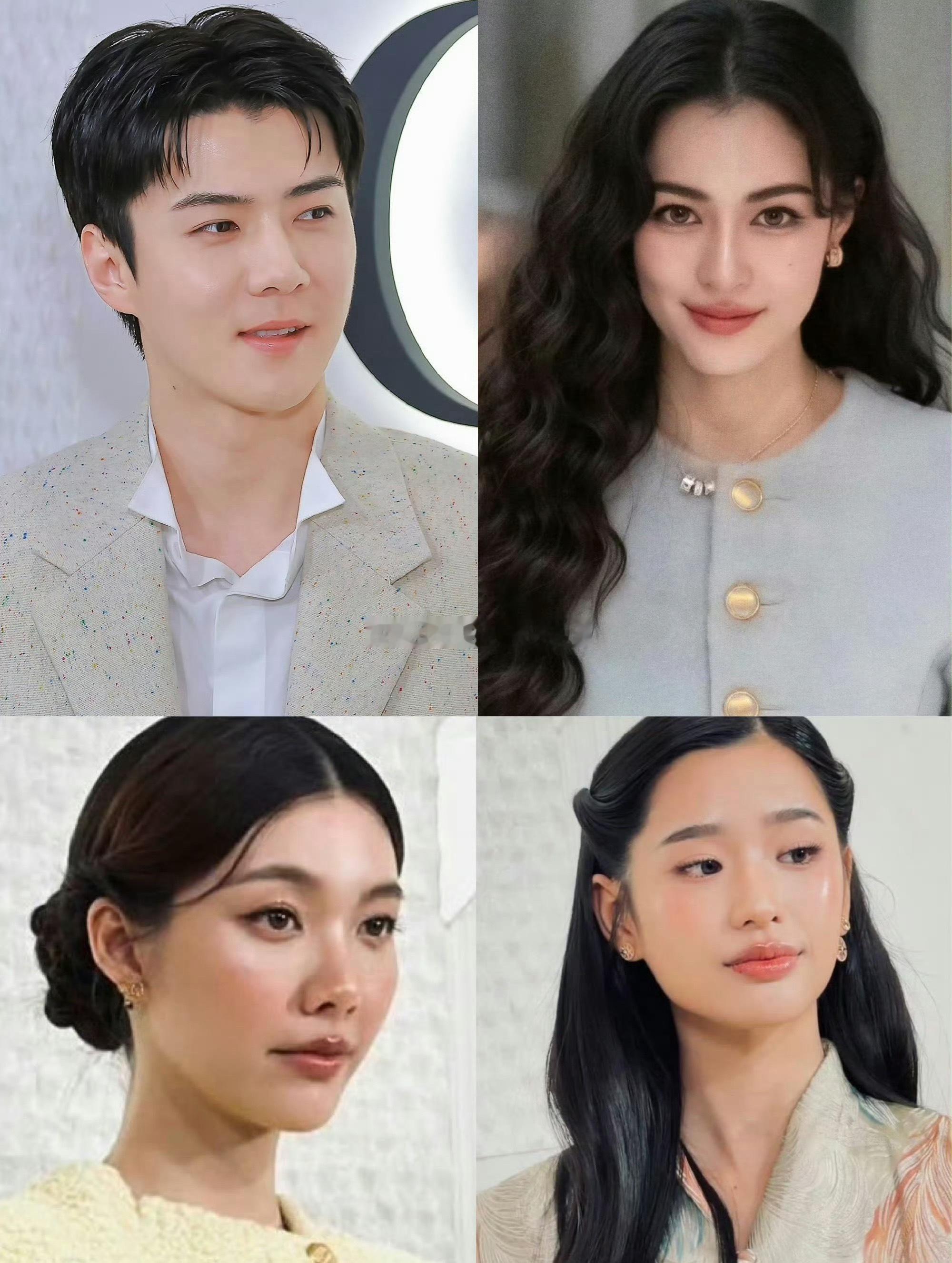 吴世勋 邝玲玲 Orm tontawan tu妹泰国Dior活动 