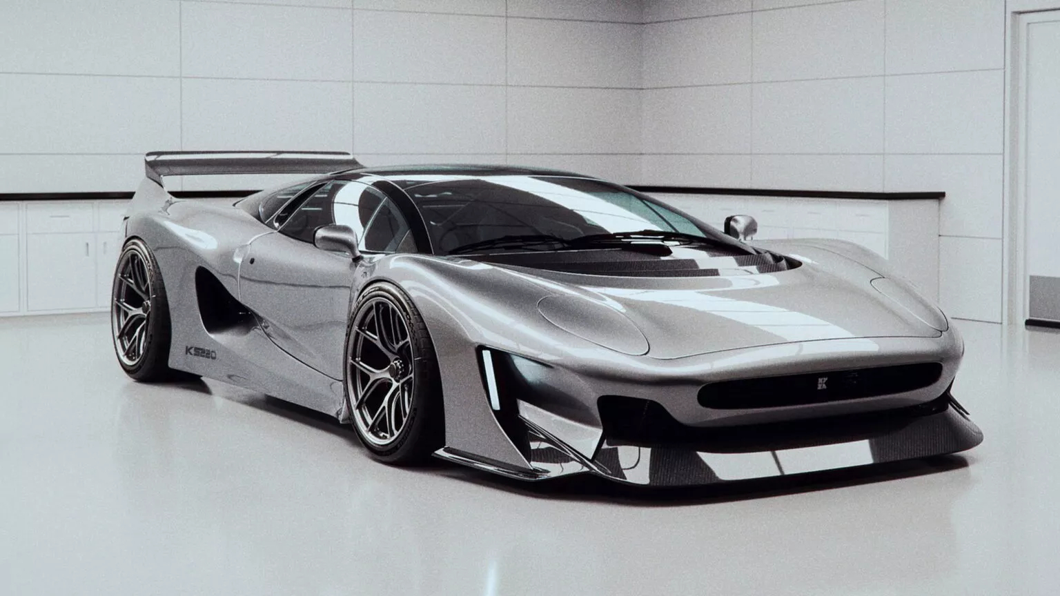 来自Khyzyl Saleem设计的捷豹XJ220 Restomod重新设计的X