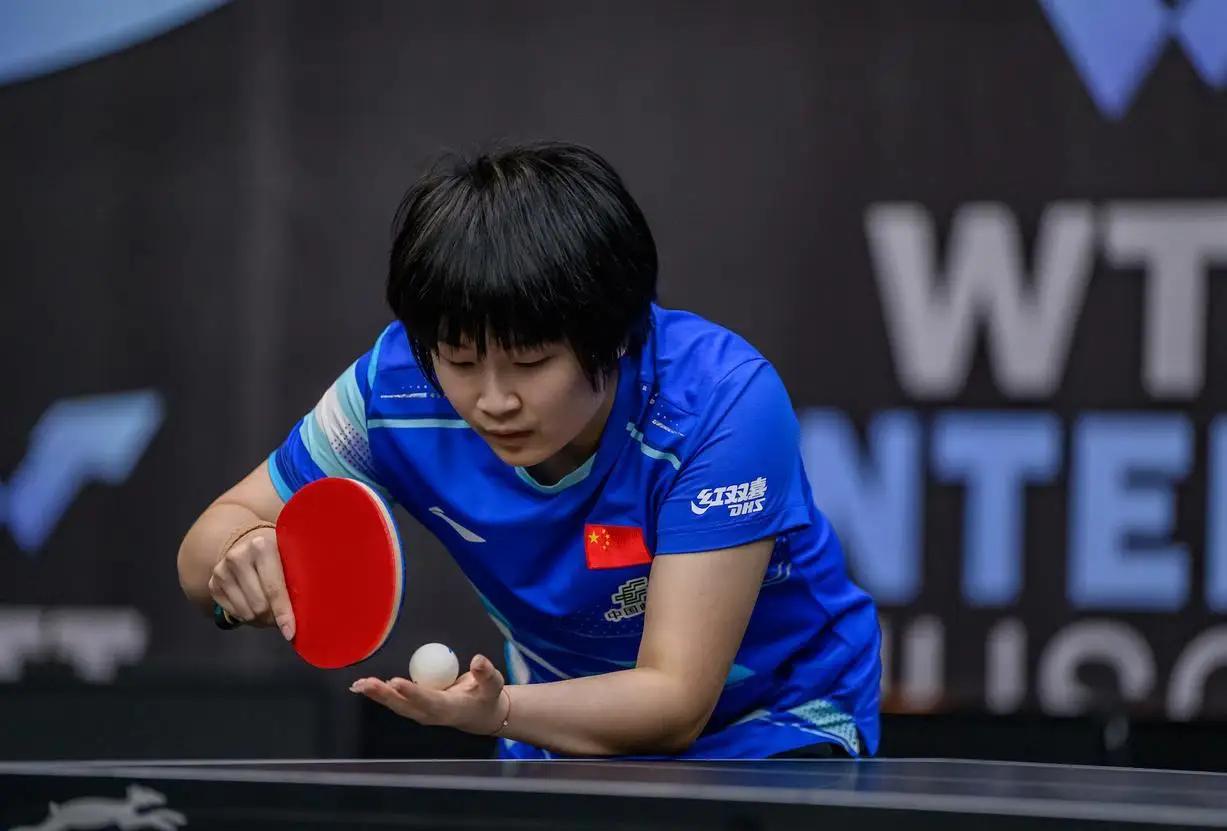 今晚小蘑菇覃予萱再次对战日乒前一姐早田希娜！


今日四月ITTF澳门世界杯小蘑