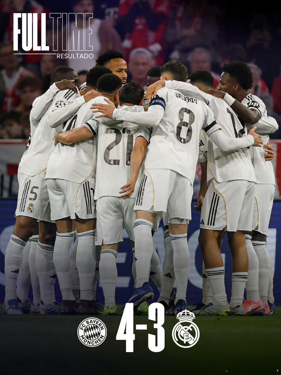 拜仁vs皇马太可惜了吾皇本赛季欧冠之旅结束了一张红牌改变了比赛下赛季再接再厉