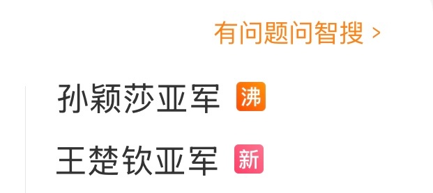 这俩人同时亚军，也挺偶然[允悲][允悲]王楚钦亚军 ​​​