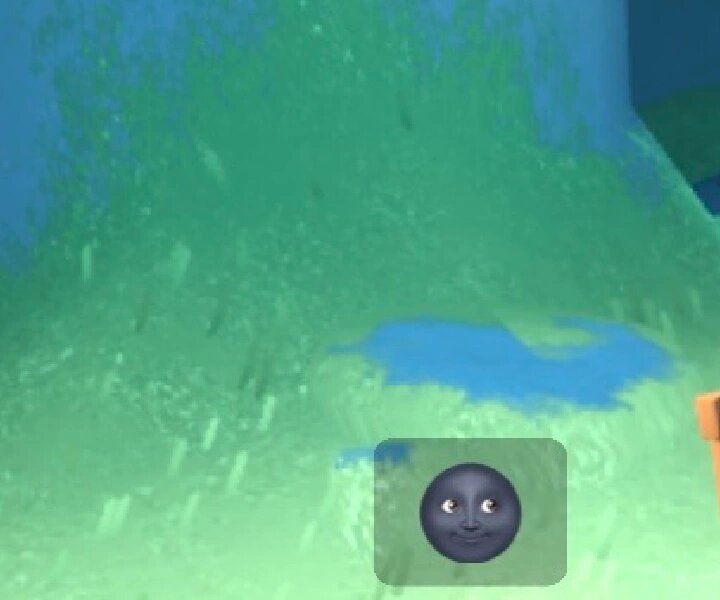 看到这个黑脸表情一点想沟通的欲望都没有了[摊手]#sky光遇# #游戏大赏# #