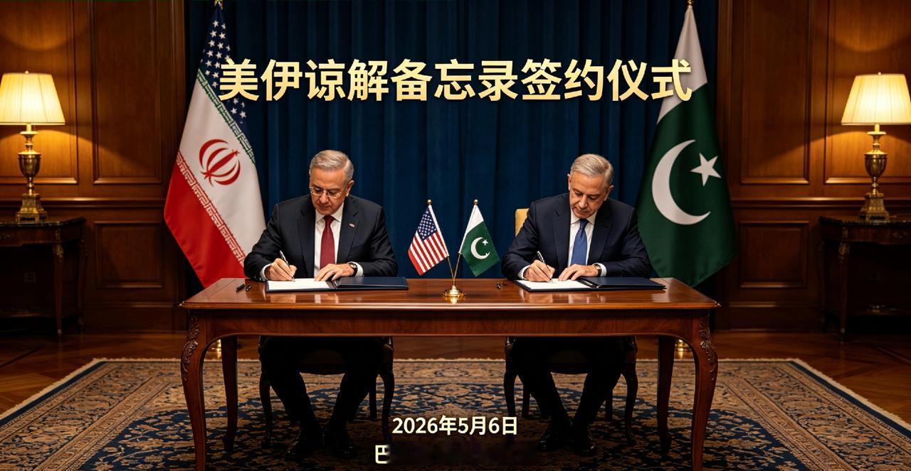 一张备忘录就能终结美伊之战？？？
            2026年5月6日，美