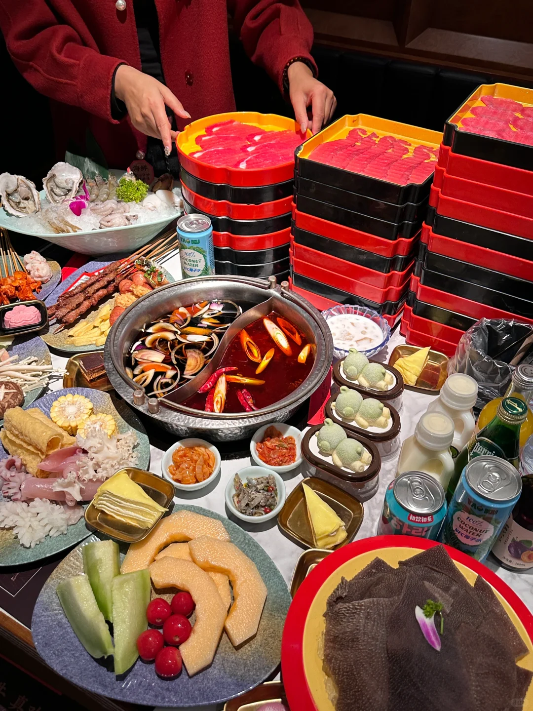 牛肉自由！毛肚自由！海鲜自由！！！