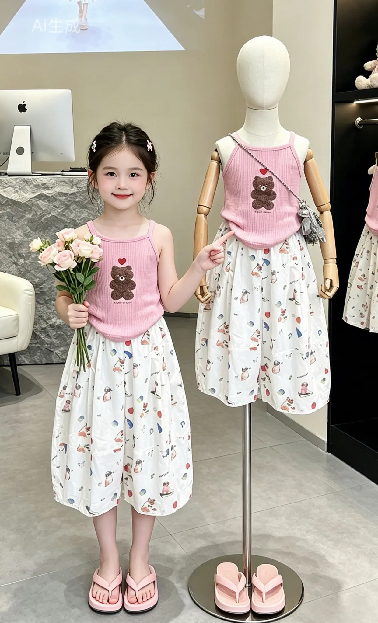 女宝宝夏日穿搭 女童夏季ootd 甜美夏日童装 夏日女童穿搭灵感 女童...
