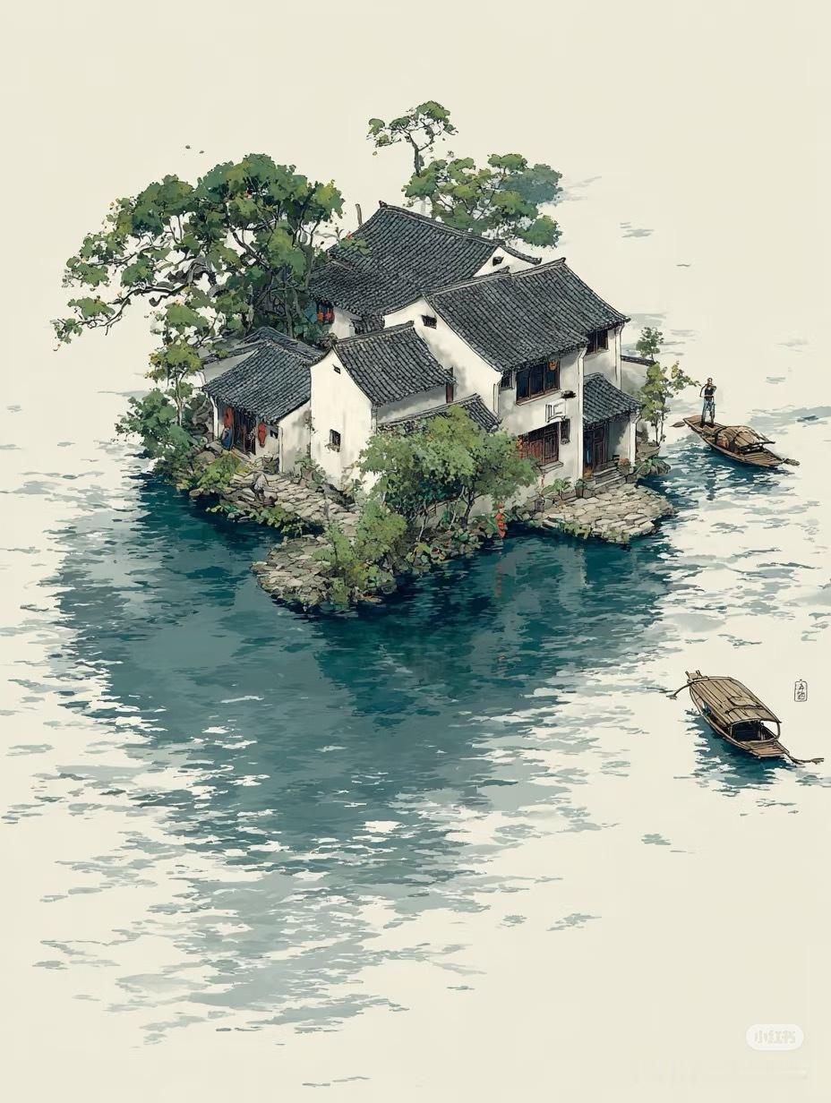 水墨江南 ​​​