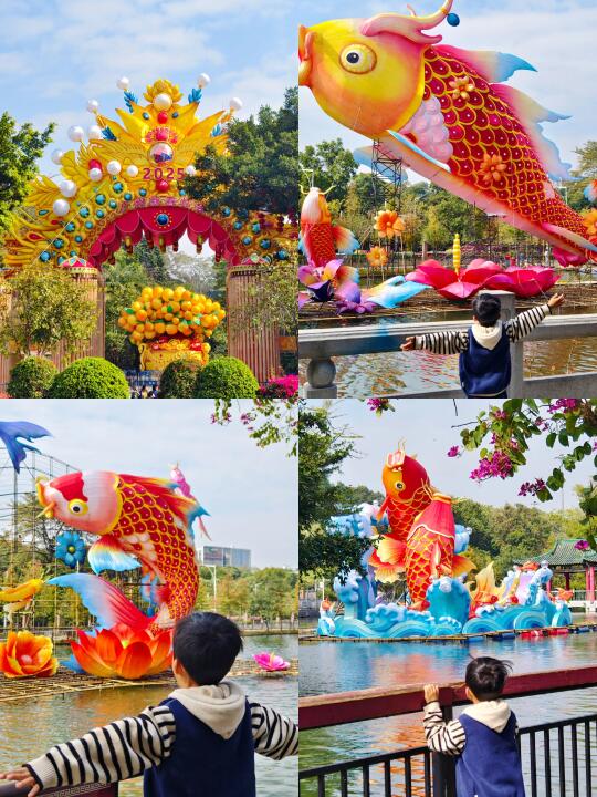 地铁直达🚇10G过年！新春花灯看这篇再冲