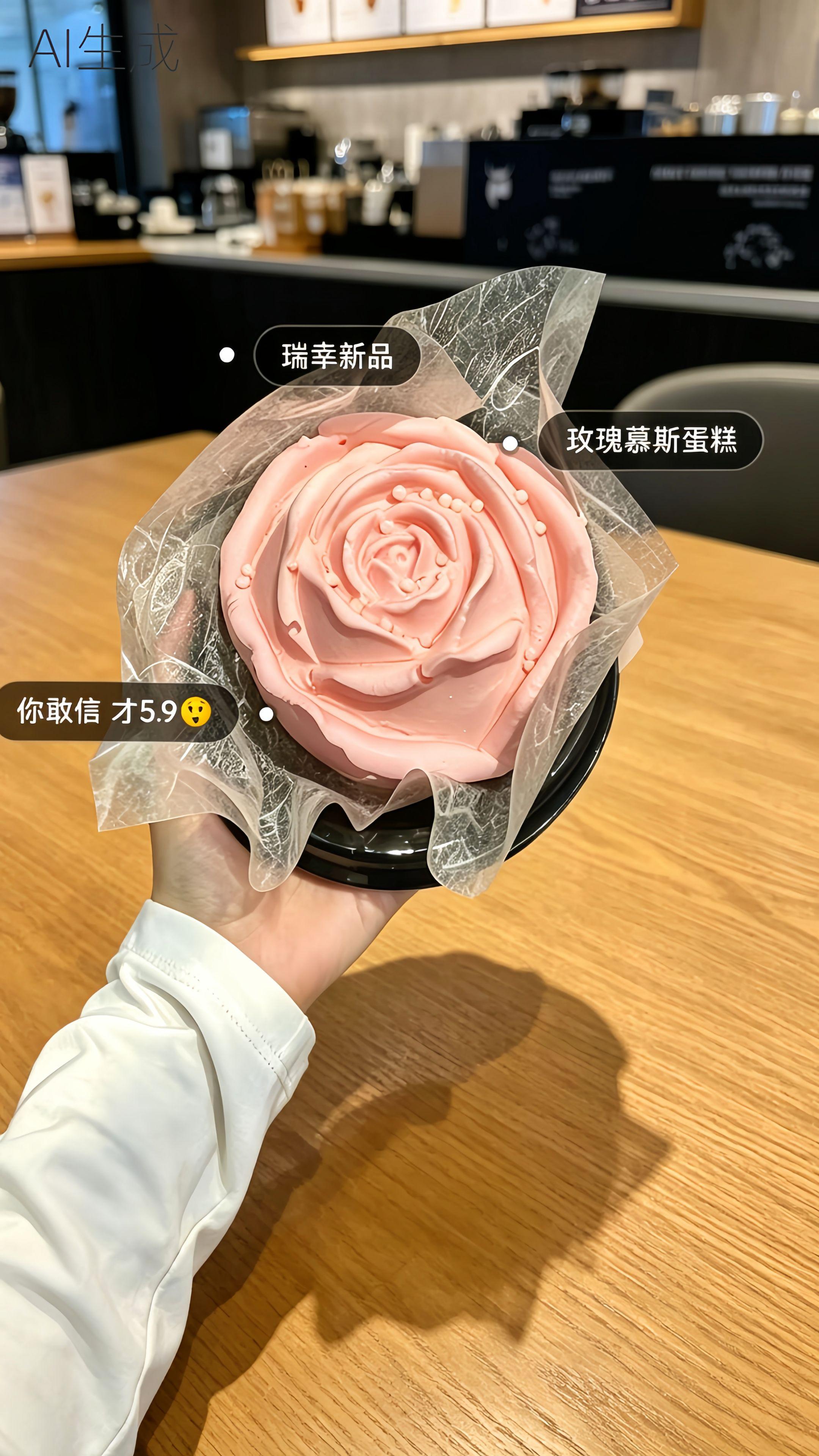 瑞幸 慕斯蛋糕 瑞幸甜品