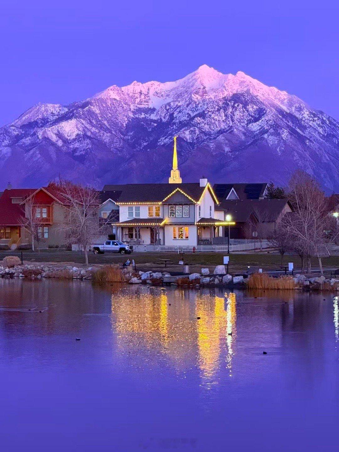 百看不厌的社区美景 乖妈摄影 