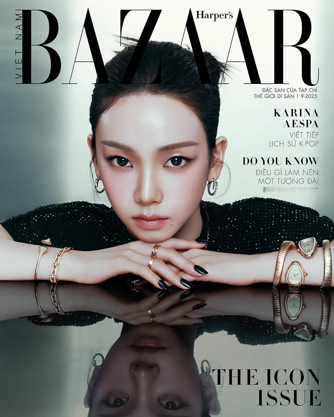 柳智敏KARINA 拿下四版Harper’s Bazaar 封面，不仅是韩版金九