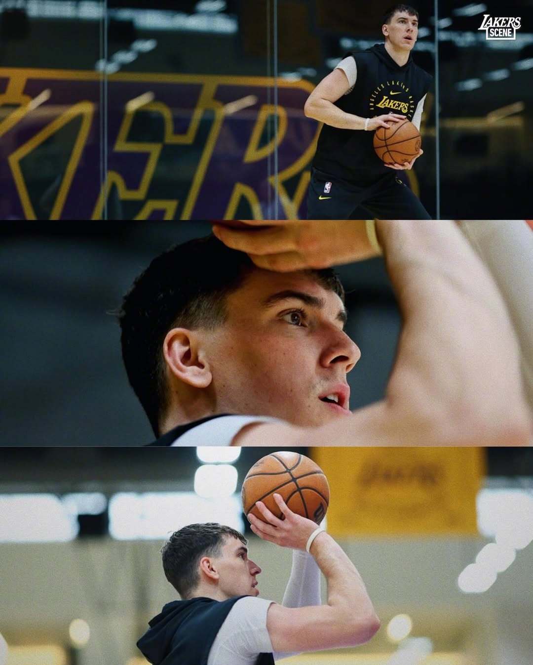 全力以赴，事在湖人为💪各位晚安，明早见火箭vs湖人 事在湖人为 痴于伟大 湖人