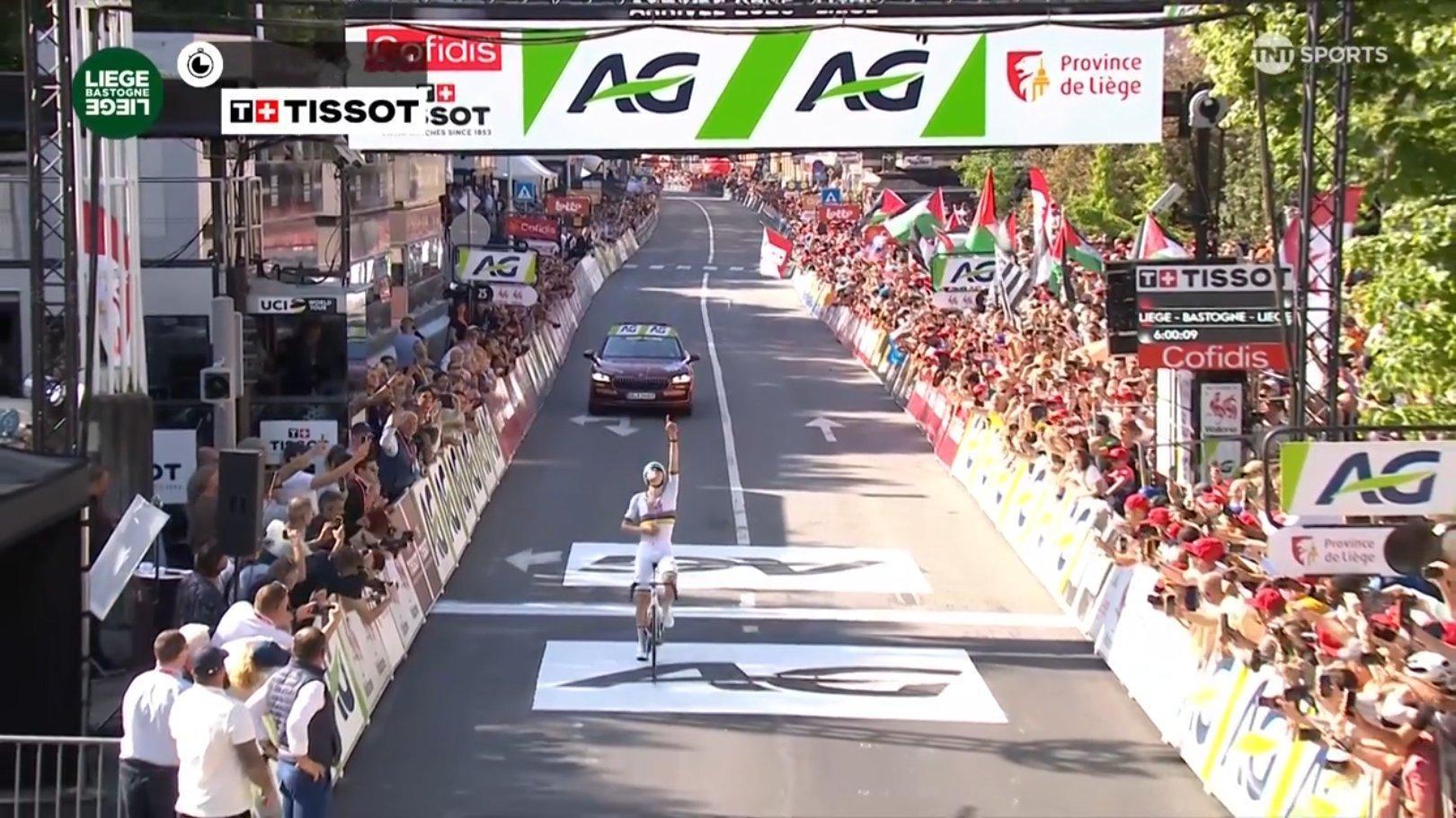 恭喜波加查，成功卫冕列日-巴斯通-列日赛冠军，第九个五大，连续八个五大进前三，职