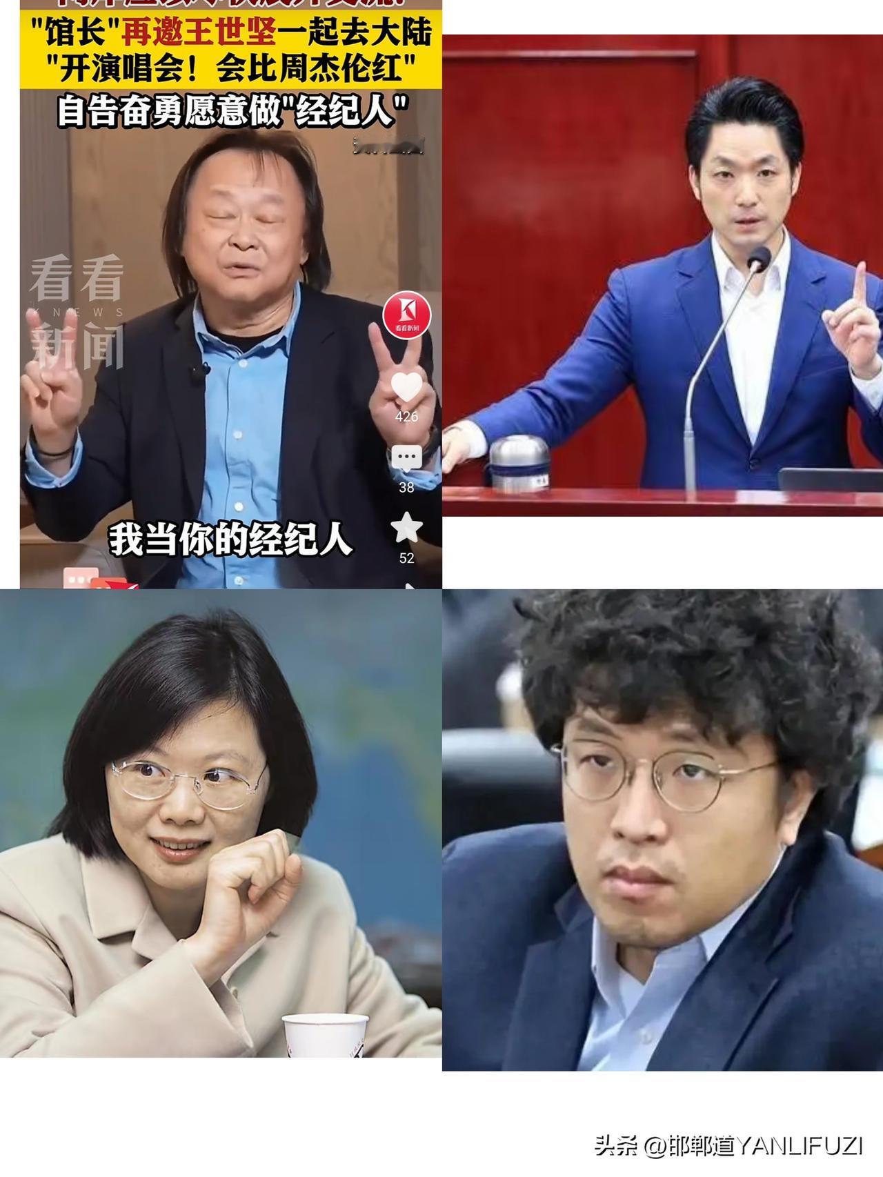 蔡英文和沈伯洋都被点名选台北市。 王世坚：蔡英文最强

台湾民意基金会董事长游盈