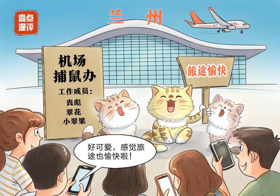 丧彪翠花居然被收编了！甘肃兰州，中川国际机场里，对付这些神出鬼没的“耗子兵团”，